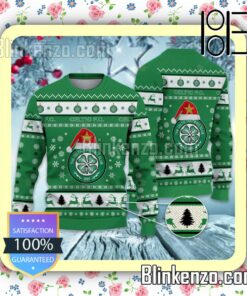 Celtic F.C. Logo Holiday Hat Xmas Sweatshirts