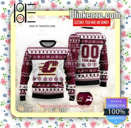 Central Michigan NCCA Rugby Holiday Christmas Sweatshirts