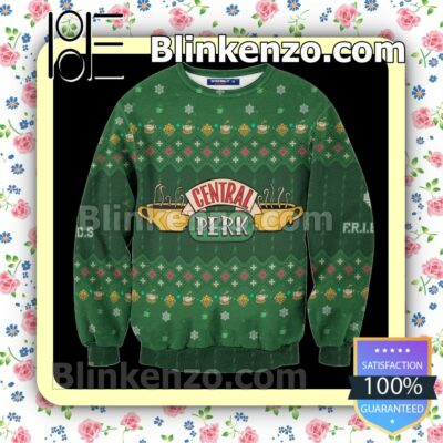 Central Perk Friends Series Holiday Christmas Sweatshirts
