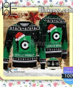 Cercle Brugge K.SV Logo Hat Christmas Sweatshirts