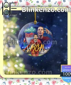 Champions League - Virgil van Dijk Hanging Ornaments