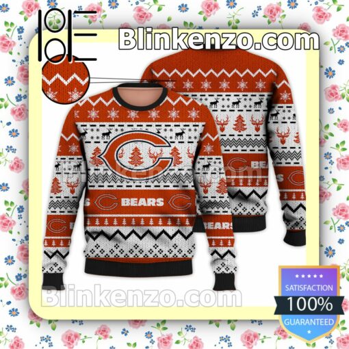 Chicago Bears NFL Ugly Sweater Christmas Funny
