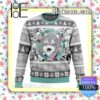 Christmas Ahegao Knitted Christmas Jumper