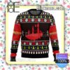 Christmas Castlevania Game Screen Knitted Christmas Jumper