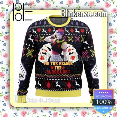 Christmas Hisoka Hunter X Hunter Knitted Christmas Jumper