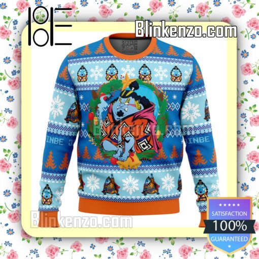Christmas Jinbe One Piece Knitted Christmas Jumper
