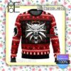 Christmas Monster The Witcher Knitted Christmas Jumper