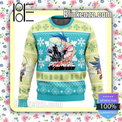Christmas Snowflakes Promare Knitted Christmas Jumper