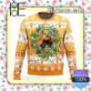 Christmas Zenitsu Agatsuma Demon Slayer Knitted Christmas Jumper