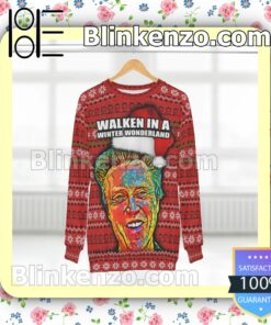 Christopher Walken In A Winter Wonderland Christmas Christmas Sweatshirts c