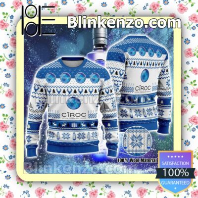 Ciroc Ultra Premium Vodka Holiday Christmas Sweatshirts