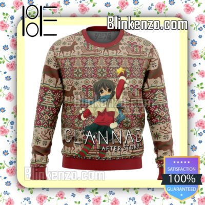 Clannad Tomoyo Sakagami Alt Knitted Christmas Jumper