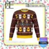 Classic 8bit Final Fantasy Knitted Christmas Jumper