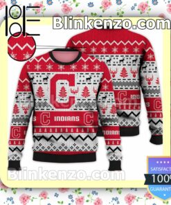 Cleveland Guardians MLB Ugly Sweater Christmas Funny