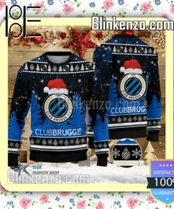 Club Brugge KV Logo Hat Christmas Sweatshirts