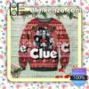 Clue The Movie Character Drawing Holiday Christmas Sweatshirts