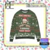 Conor Mcgregor Merry To Absolutely Fookin Nobody Christmas Jumpers