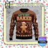 Cookies Let's Get Baked Holiday Christmas Sweatshirts
