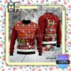 Corgi And Santa Claus This Is My Hallmark Christmas Movie Watching Knitted Christmas Jumper