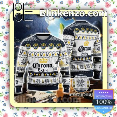 Corona Extra Beer Reindeer Holiday Christmas Sweatshirts