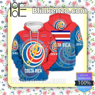Costa Rica National FIFA 2022 Hoodie Jacket