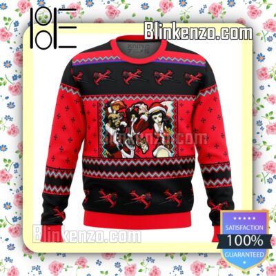 Cowboy Bebop Holiday Santa Costume Knitted Christmas Jumper