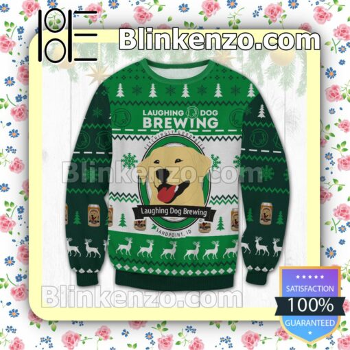 Cream Ale Laughing Dog Brewing Reindeer Christmas Jumpers