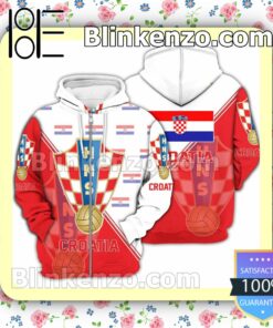 Croatia National FIFA 2022 Hoodie Jacket a