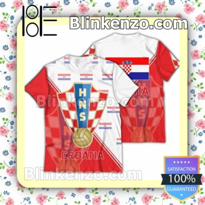 Croatia National FIFA 2022 Hoodie Jacket b