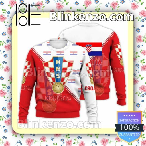 Croatia National FIFA 2022 Hoodie Jacket y