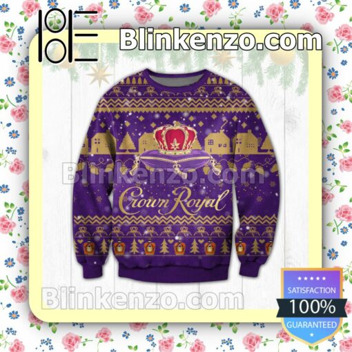 Crown Royal Purple Christmas Jumpers