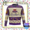 Crown Royal Whiskey Knitted Christmas Jumper