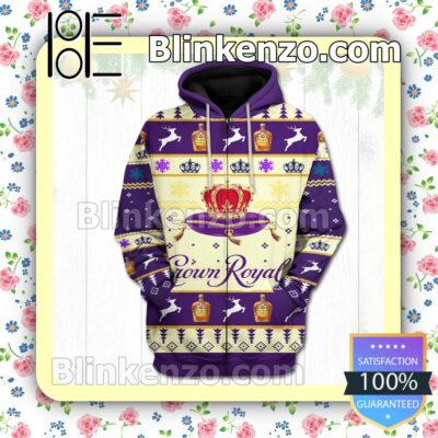 Crown Royal Xmas Hooded Sweatshirt