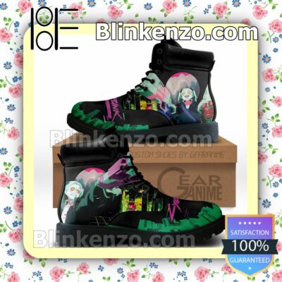 Cyberpunk Edgerunners Rebecca Timberland Boots Men