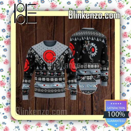 Cyborg DC Knitted Christmas Jumper