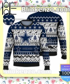 Dallas Cowboys NFL Ugly Sweater Christmas Funny
