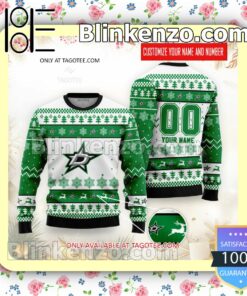 Dallas Stars Hockey Christmas Sweatshirts