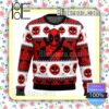 Deadpool Guy Knitted Christmas Jumper