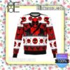 Deadpool Guy Premium Knitted Christmas Jumper