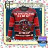 Deadpool The Other Jolly Guy In A Red Suit Holiday Christmas Sweatshirts