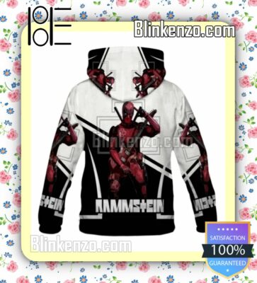 Deadpool With Rammstein Winter Hoodie a