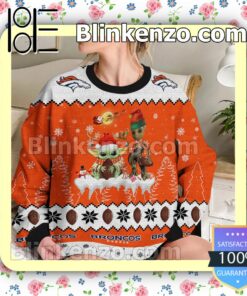 Denver Broncos Groot And Yoda NFL Xmas Sweatshirts b