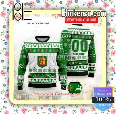 Deportivo Cuenca Soccer Holiday Christmas Sweatshirts