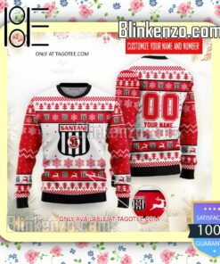 Deportivo Santaní Soccer Holiday Christmas Sweatshirts