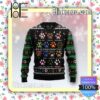 Dog Pawprint Collection Knitted Christmas Jumper