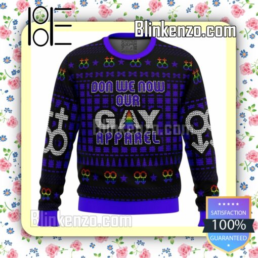 Don We Now Our Gay Apparel Lgbt Knitted Christmas Jumper