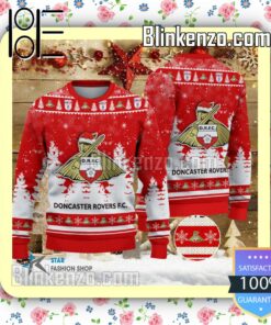 Doncaster Rovers Logo Hat Christmas Sweatshirts