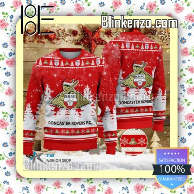 Doncaster Rovers Logo Hat Christmas Sweatshirts