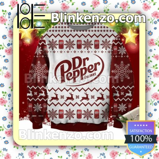 Dr Pepper Holiday Christmas Sweatshirts
