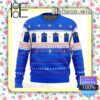 Dr Who Tardis Knitted Christmas Jumper